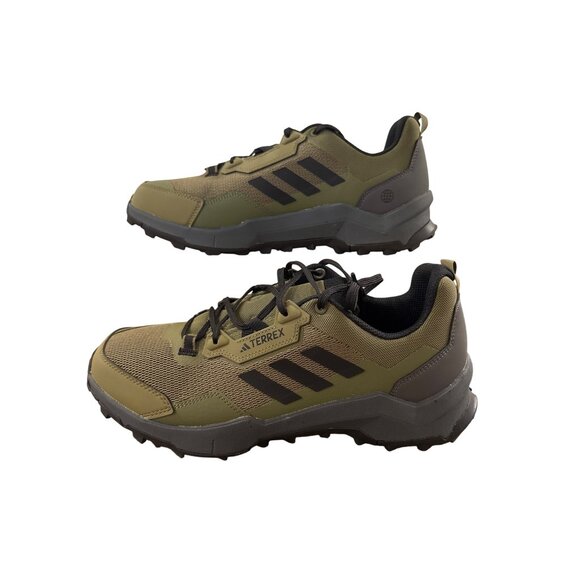 Adidas Terrex AX4 Mens Hiking Shoes Size 12 Olive/Black Lightweight All-Terrain - Picture 1 of 11